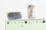 EP Cabochon rectangle agate grise 39mm x1 (G5057)