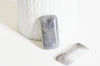 EP Cabochon rectangle agate grise 39mm x1 (G5057)