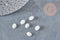 EP Cabochon verre oeil de chat ronddiamètre 5 à 10mm, les 20-