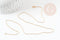 EP Chaine fine dorée gold-filled 14K 1.02mm/45cm, x1 (G9238)