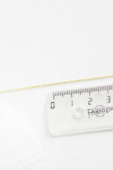 EP Chaine fine dorée gold-filled 14K, fourniture créative,chaine au metre chaine complète,chaine plaqué or,1.1mm, 1metre-xYG1449