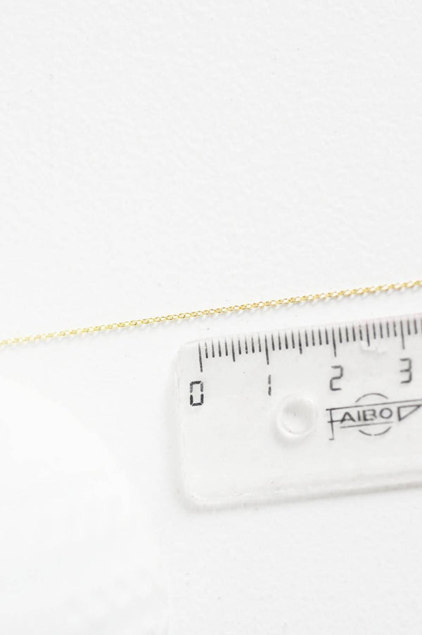 EP Chaine fine dorée gold-filled 14K, fourniture créative,chaine au metre chaine complète,chaine plaqué or,1.1mm, 1metre-xYG1449