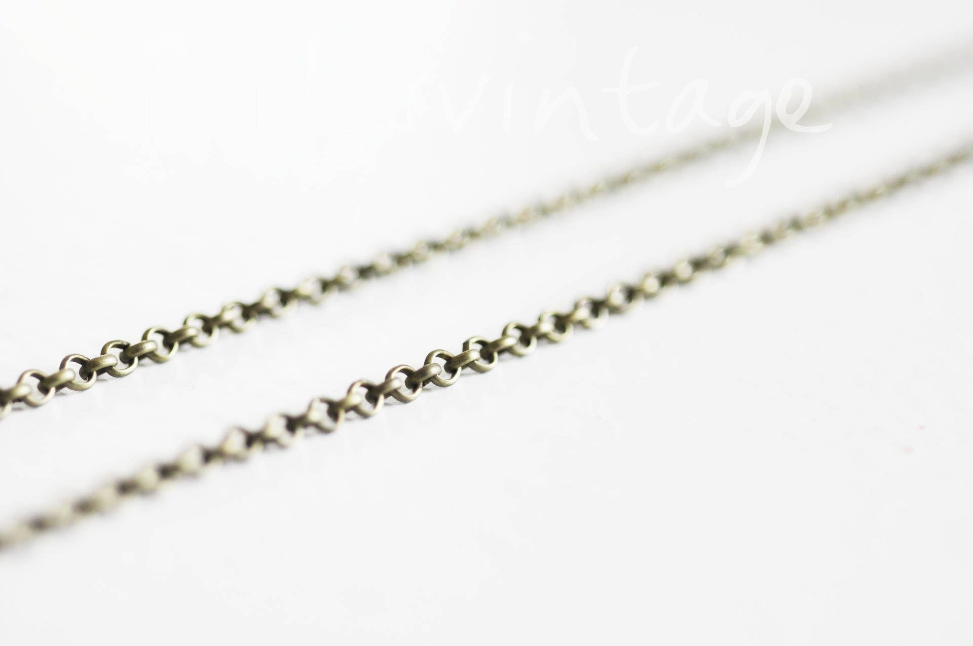 EP Chaine rolo bronze, fourniture créative, chaine bijou, chaine bronze,création bijoux, fourniture bronze, grossiste chaine,2.5 mm,5 mètres