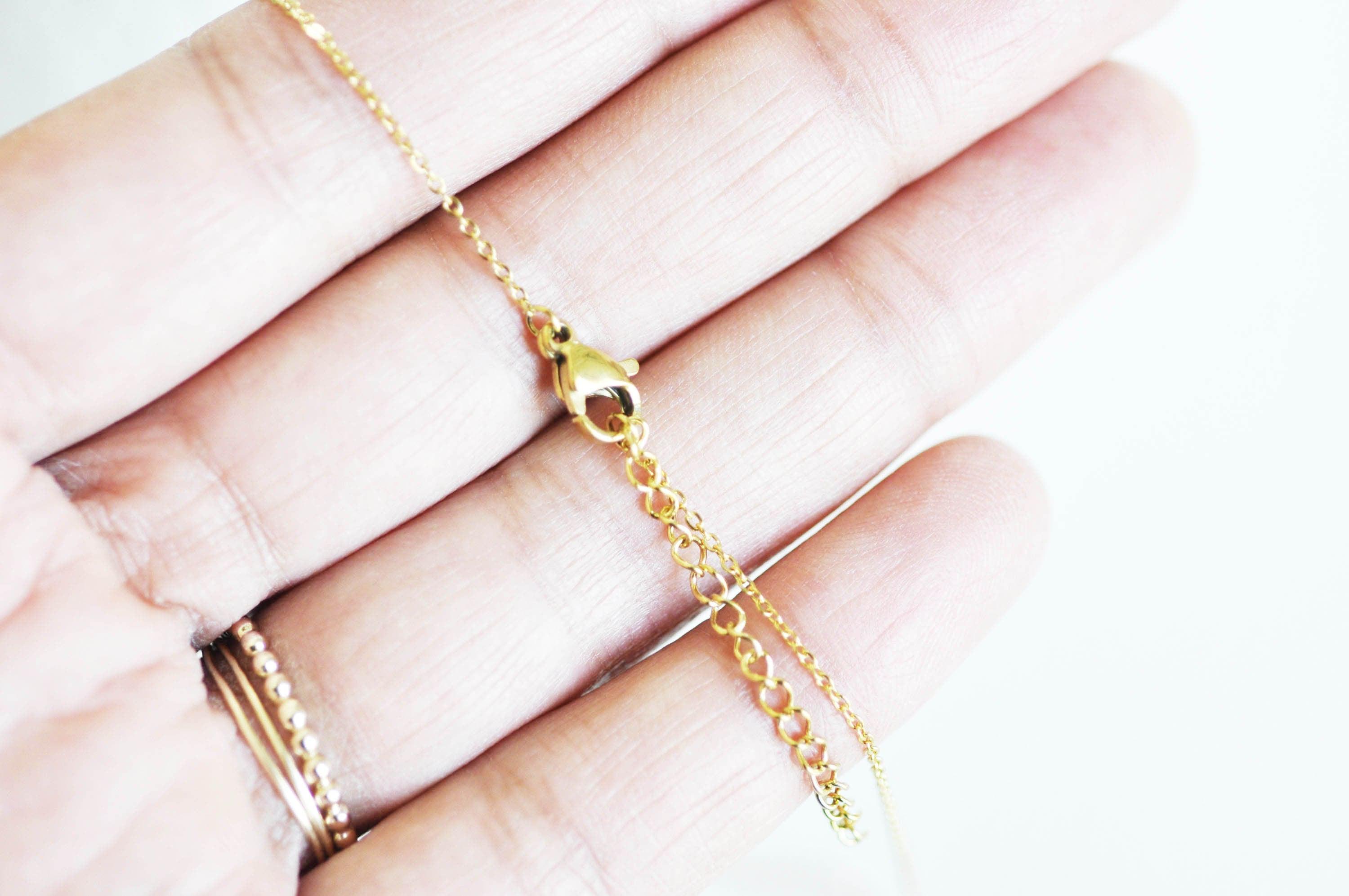EP -Collier acier dorée 14k constellation,chaine fantaisie,chaine collier,sans nickel,collier céleste,cadeau st Valentin,acier doré,45cm-G0486