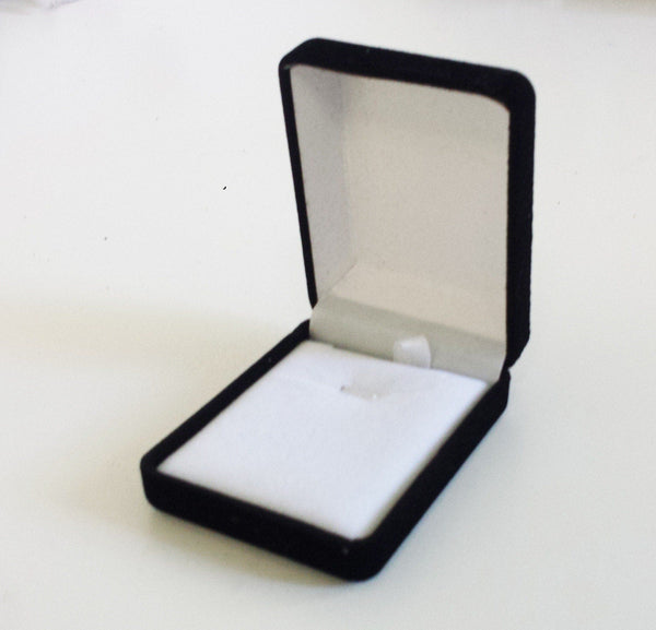 EP Ecrin bijoux Velours Noir 7.5cm, x1 G3335