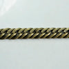 EP Grosse chaine bronze, création de bijoux, Chaine plate bronze, fourniture créative, grosse chaine, chaine bronze,maille 6mm, 1 mètre-G1929