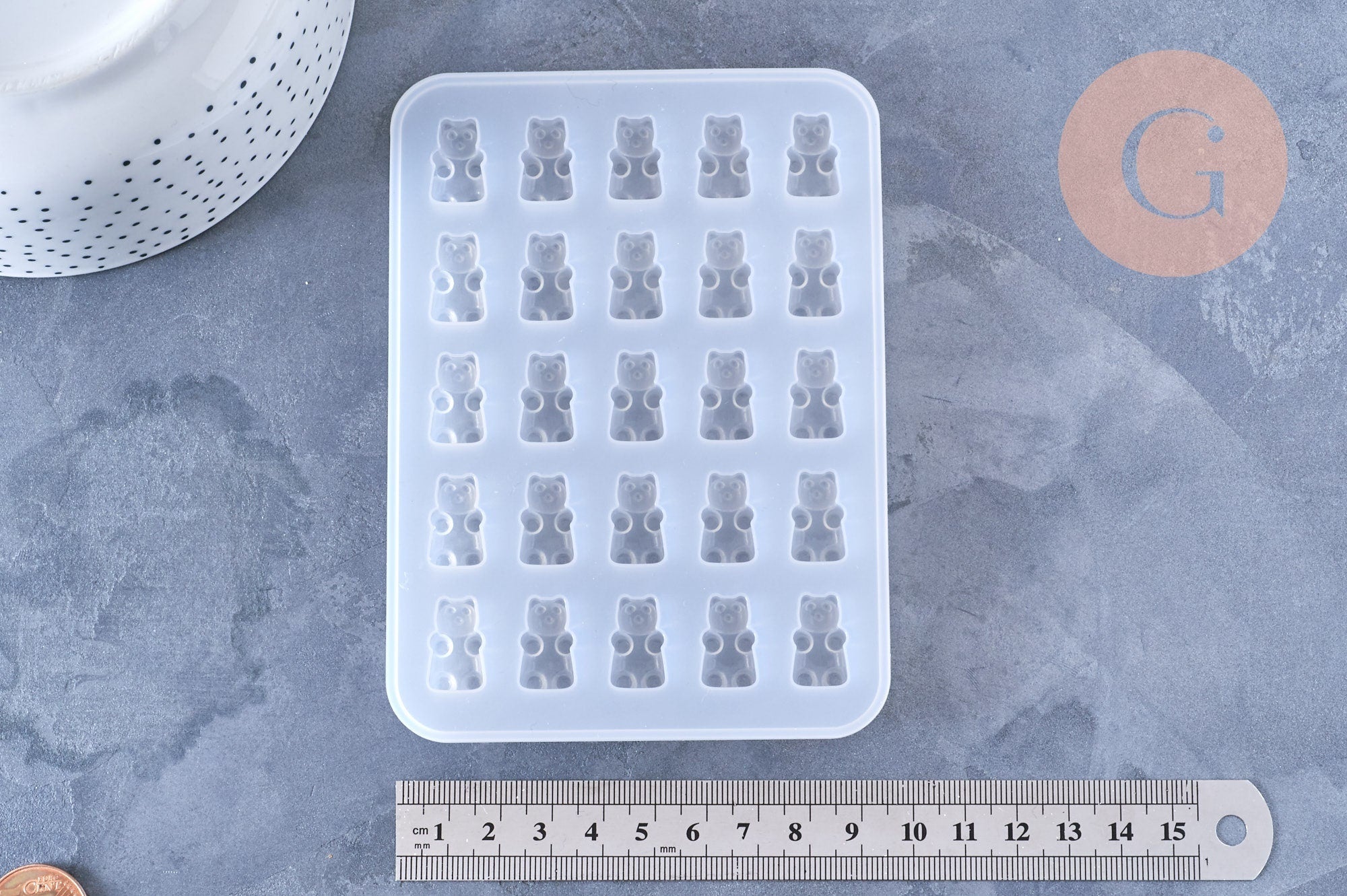 EP Moule pour fabrication ourson résine 135mm x1 G4968