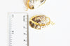 EP Pendentif coquillage naturel doré, fourniture créative, pendentif doré, création bijoux, coquillage bijou,coquillage or, 30-40mm-G1203