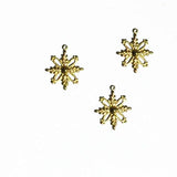 EP Pendentif flocon en laiton