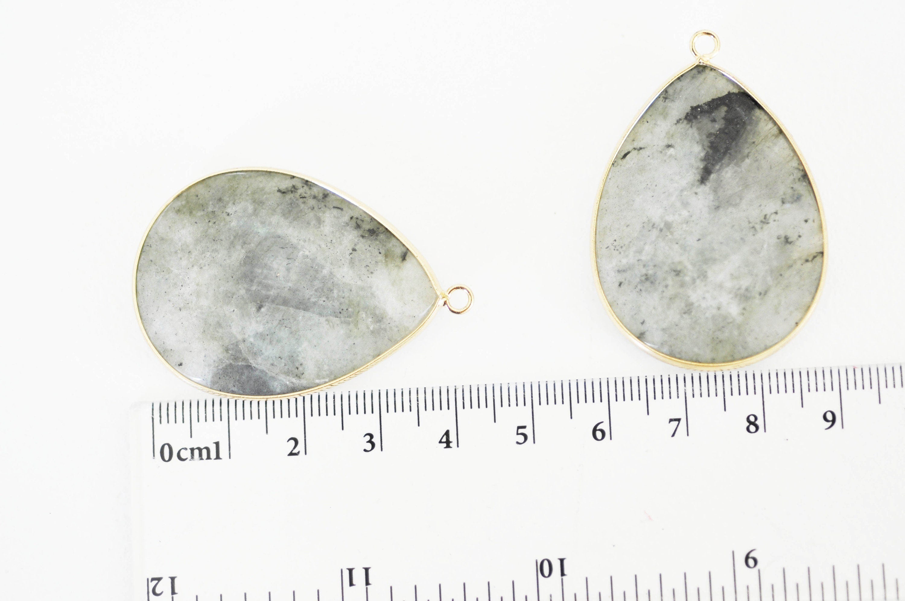 EP Pendentif goutte labradorite,creation bijou, Pendentif bijoux,pendentif pierre, pierre naturelle,labradorite nature,création bijoux,45mm