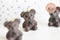 EP-Pendentif ourson laiton résine marron 21mm, x1 (G6236)