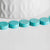 EP Perle disque howlite turquoise, howlite naturelle,perle turquoise,perle pierre,10mm,fil de 40 perles-G1018