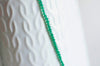 EP Perle émeraude 2mm,emeraude synthétique, perle pierre,bijou pierre,pierre précieuse,perles bijoux,2mm,fil 160 perles-G469