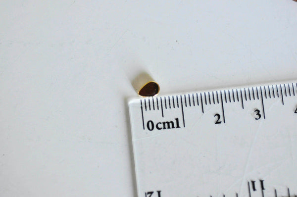 EP Perle goutte laiton doré 18k,perle dorée or,fournitures créatives, sans nickel,creation bijoux,perle géométrique,6mm,x 30-G34