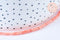 EP Perle tube bambou de mer rose, perle imitation corail pour fabrication bijoux en bambou de mer naturel, fil de 40cm G6591