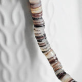 EP Perles coquillage marron beige,fabrication bijoux,Perle coquillage,coquillage naturel, fourniture créative,le fil 275 perles-G1265