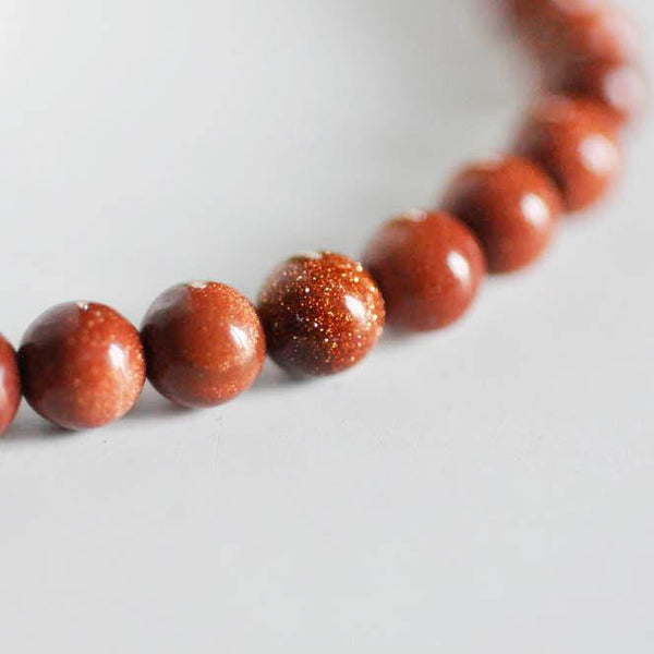 EP Perles goldstone marron, fourniture créative, perles rondes,goldstone marron, pierre synthèse,pailettes,perles pierre, 6mm,x 10 G3892