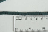 EP Perles polymère vert foncé heishi 6mm,le fil de 320 perles-G1567