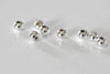 EP -Perles rondes argent intercalaires, fabrication collier,perle argentées, apprêts argent, 10mm, creation bijoux,les 10,G0180