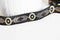 EP Ruban élastique motif Aztèque or EFJF, fabrication bijoux, bracelet EVJF,ruban mariage,fourniture créative,scrapbooking,16mm,1 mètre-G1578