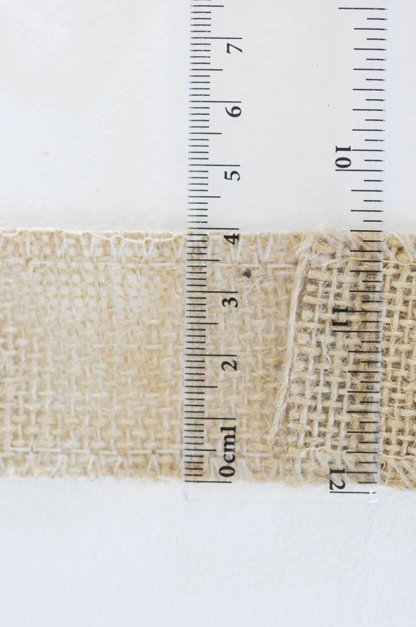 EP Ruban jute 4cm de large, x1 mètre, G5929