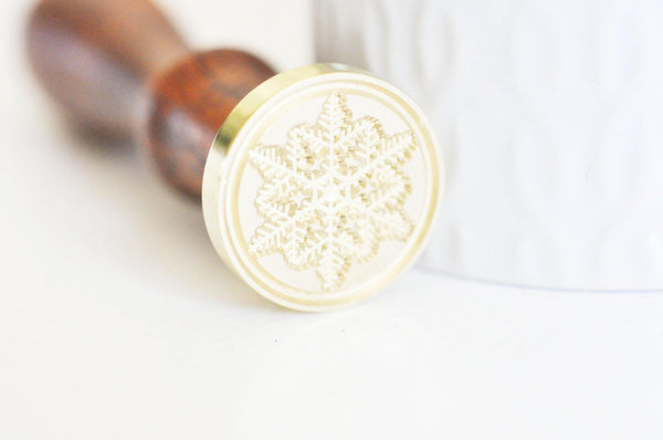 EP Sceau metal flocon cire à cacheter,une fourniture pour création de sceaux personnalisés pour invitation de mariage DIY,25mm x1 G4946