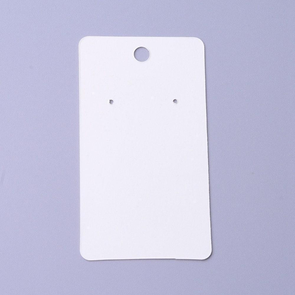 EP-Support carton marbré blanc boucles 9.5x5.5cm, x10 (G3636)