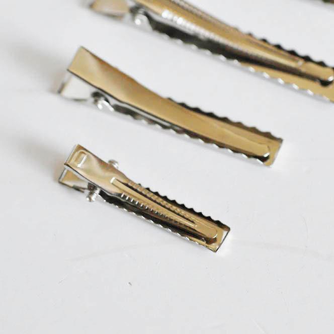 EP Supports barrette pince crocodile fer platine 35-76mm, x4 (G1699)