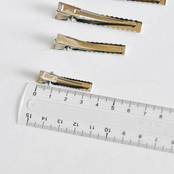 EP Supports barrette pince crocodile fer platine 35-76mm, x4 (G1699)