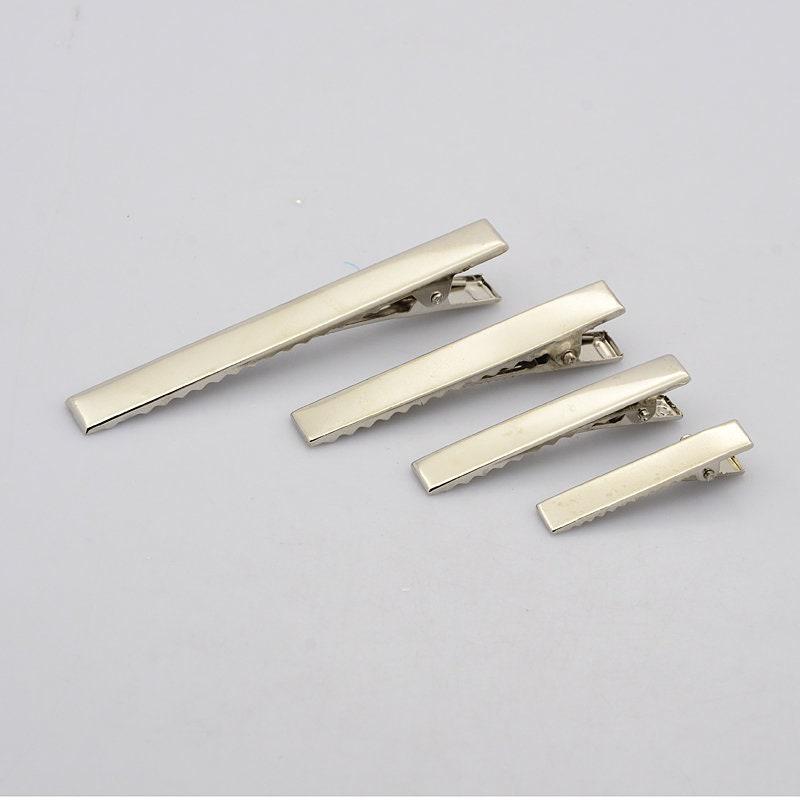 EP Supports barrette pince crocodile fer platine 35-76mm, x4 (G1699)