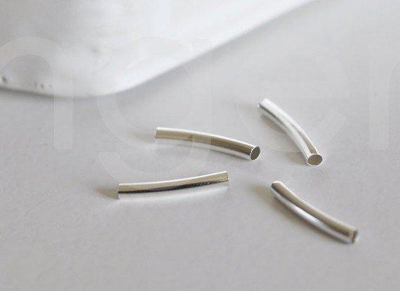 EP Tubes argentés 20mm, x10 (G1149)