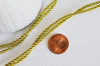 EP -cordon satiné dore 2-3mm, x 1 mètre-G1708