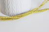 EP -cordon satiné dore 2-3mm, x 1 mètre-G1708