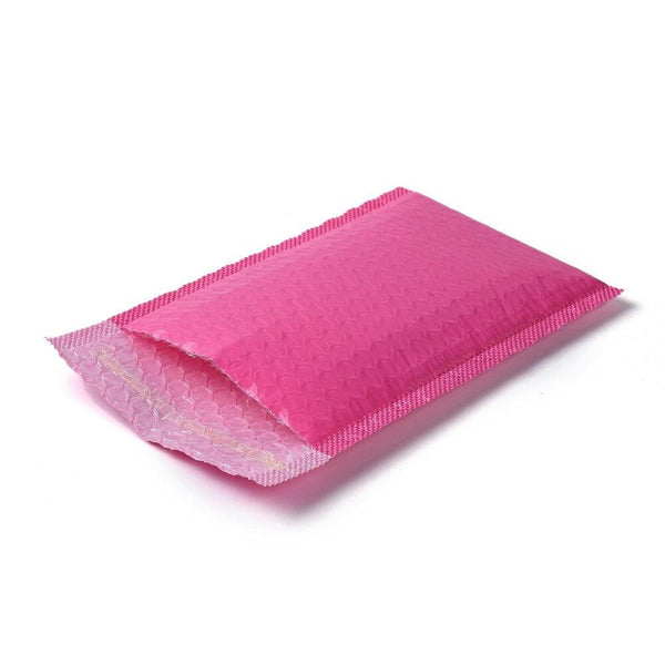 EP -enveloppes à bulles en plastique rose vif 180x130mm, un emballage auto-adhésif pour vos expéditions, x10 G5788