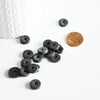 EP perle disque coco noir, bois naturel, perles bois,Perles géométriques,perle ronde bois création bijoux,10-12mm, les 50 G336