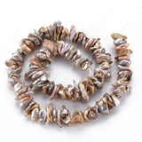 EP perle keshi naturelle rose 4-23mm, perle chips percée création bijoux,perle eau douce, le fil de 90 perles G6176