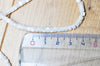 EP perle nacre blanche naturelle heishi 2.5x4mm, le fil de 65 perles G4139