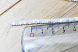 EP-perle nacre blanche naturelle heishi,tube coquillage ivoire,perle coquillage,création bijoux,2x4mm, le fil de 185 perles G4773