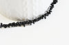 EP -perles chips tourmaline noire naturelle pour la création de bijoux en pierre, 3-8mm,fil 78 cm G3530