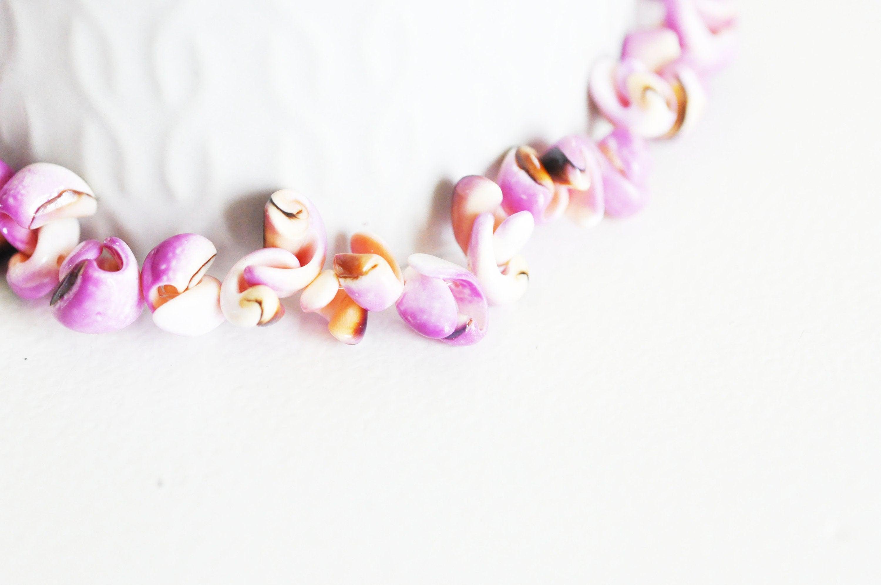 EP-perles coquillage naturel rose 7-12mm, le fil de 90 perles G3853