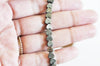 EP perles pyrite coeur,perles pyrite, fabrication bijoux, pyrite naturelle, coeur pierre pyrite,création bijoux,6mm,fil de 70 perles,G3408