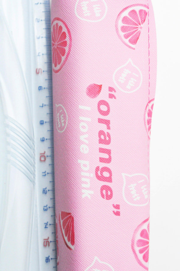 EP trousse stylos rectangulaire motif fruit, 20cm, x1 G4040