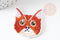 Ecusson brodé à repasser chat customisation vêtement, écusson thermocollant,patch écusson brodé,40mm, x1 G2888