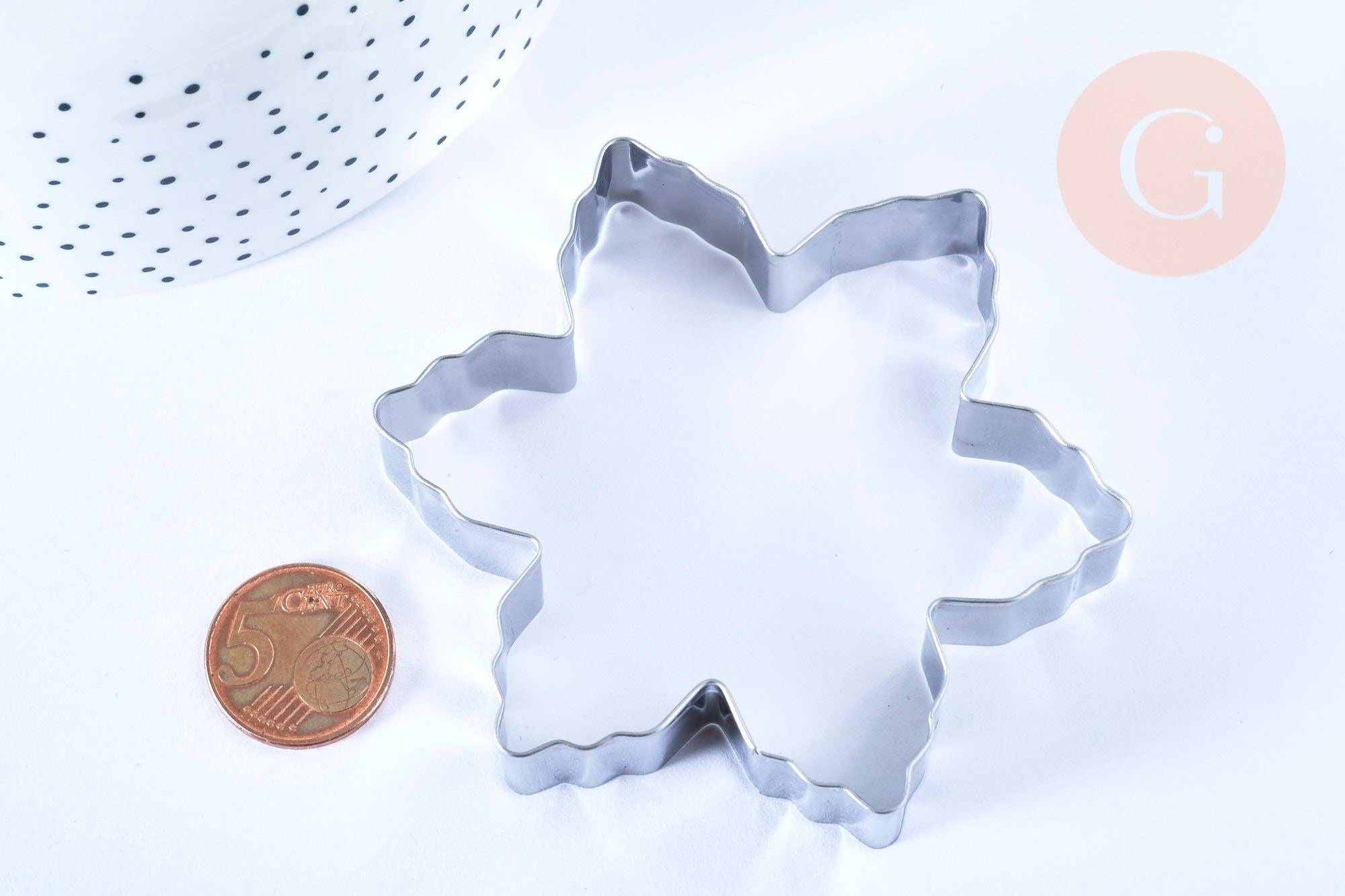 Emporte-pièce flocon de neige 8.1cm, x1 (G4977)