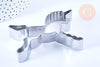 Emporte-pièce licorne, Moule patisserie, emporte-pièce en acier inoxydable pour cuisine gateau et loisirs créatifs,8.3cm, x1 G5087