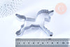 Emporte-pièce licorne, Moule patisserie, emporte-pièce en acier inoxydable pour cuisine gateau et loisirs créatifs,8.3cm, x1 G5087