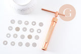 Extrudeuse pour création de bijoux polymère avec 20 disques, x1 (G10207)