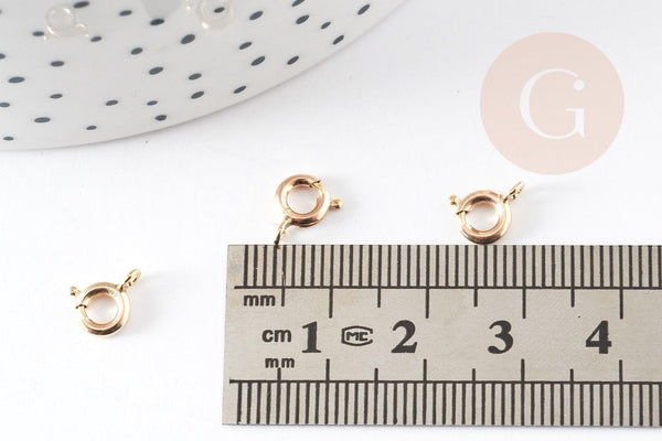 Fermoir marin gold-filled 5mm, x1 (G1357)