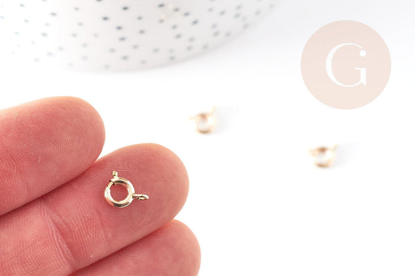 Fermoir marin gold-filled 5mm, x1 (G1357)