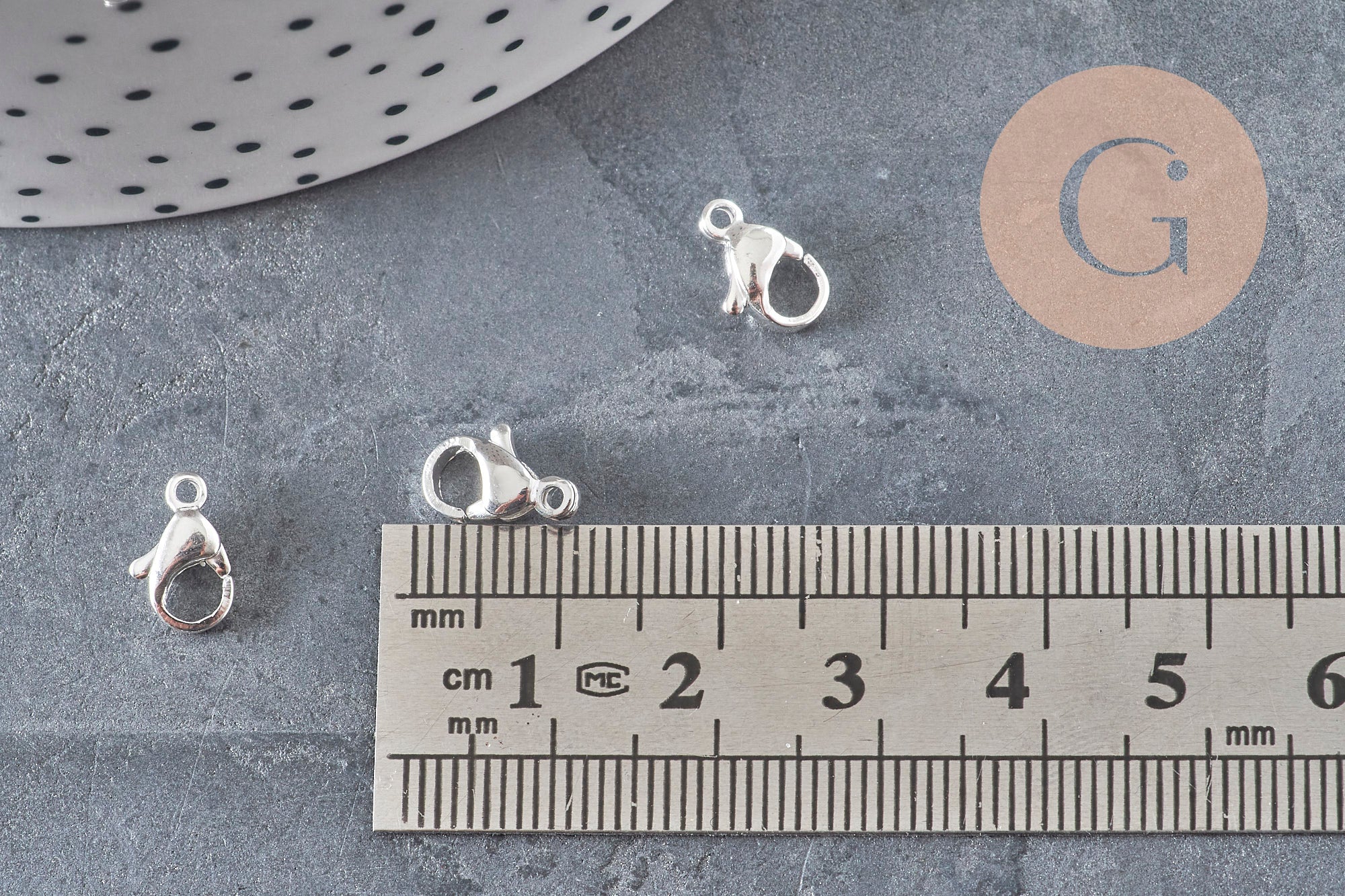 304 Stainless Steel Lobster Clasps, Silver Plated, 10mm, x10 (G11176)